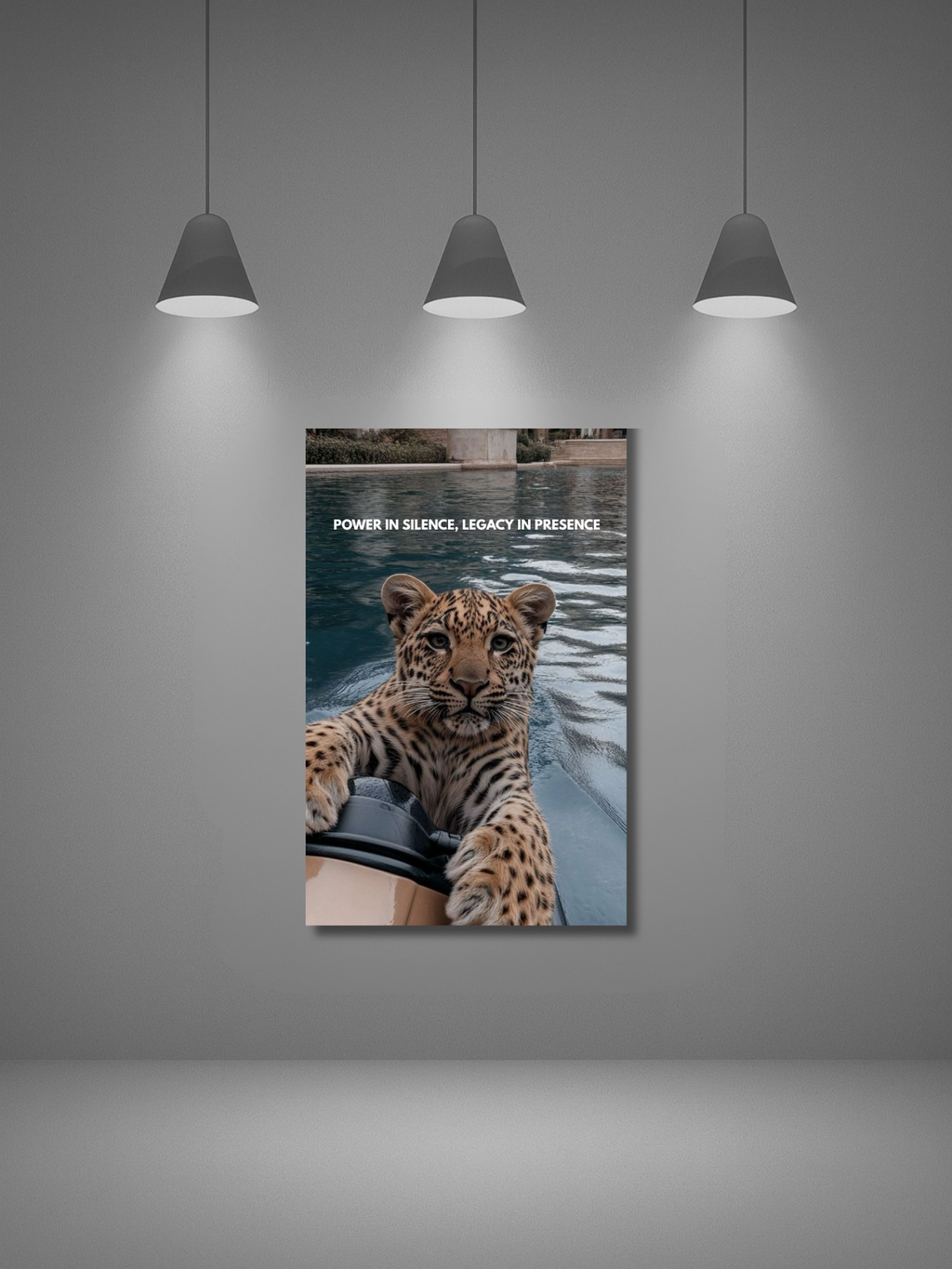 Majestic Curiosity – Leopard by the Water