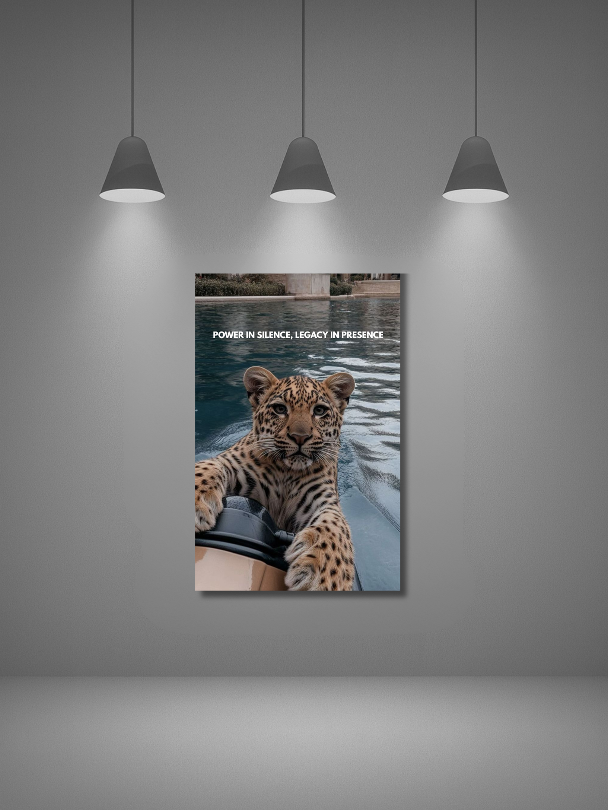 Majestic Curiosity – Leopard by the Water