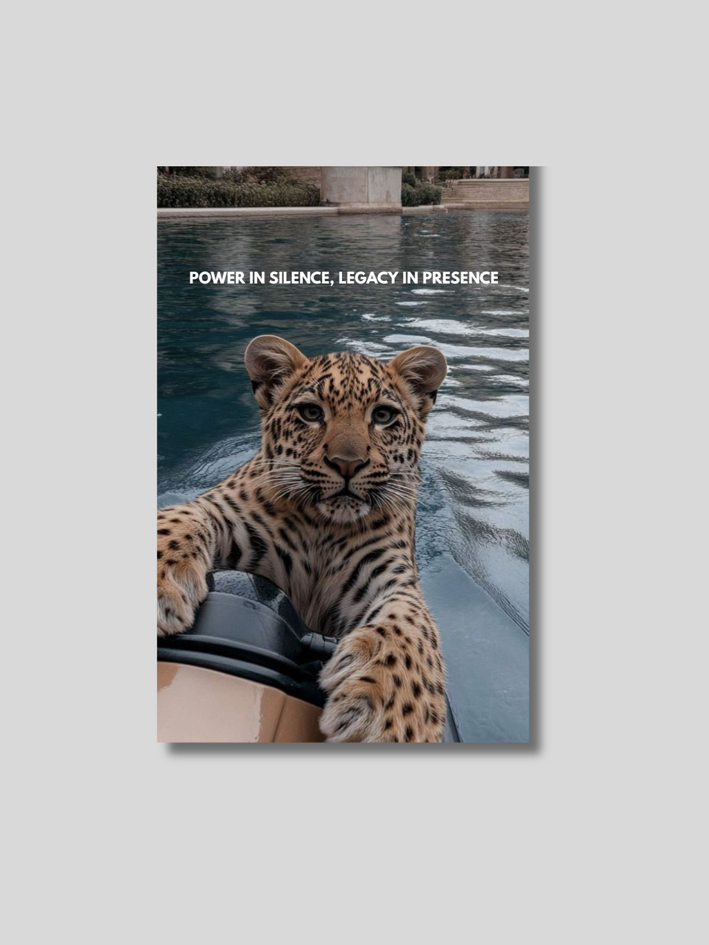 Majestic Curiosity – Leopard by the Water