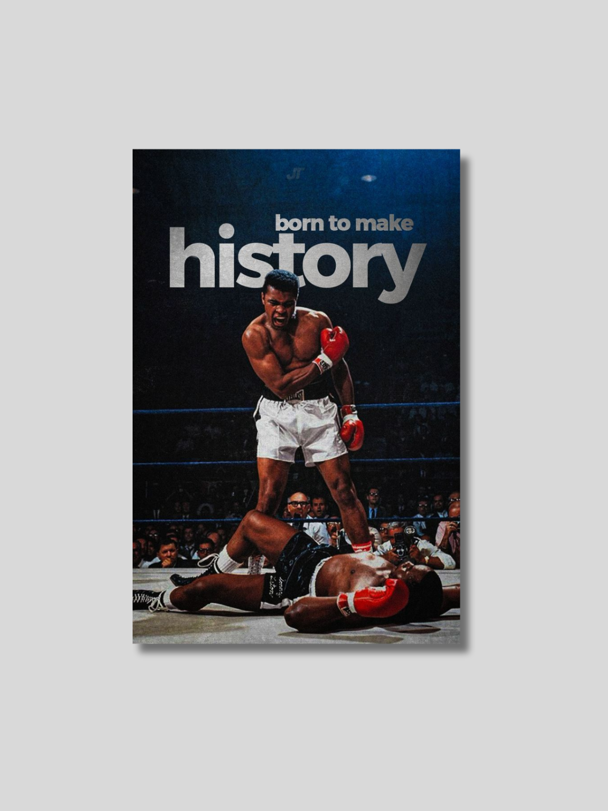 Born to Make History – Boxing Legend Canvas