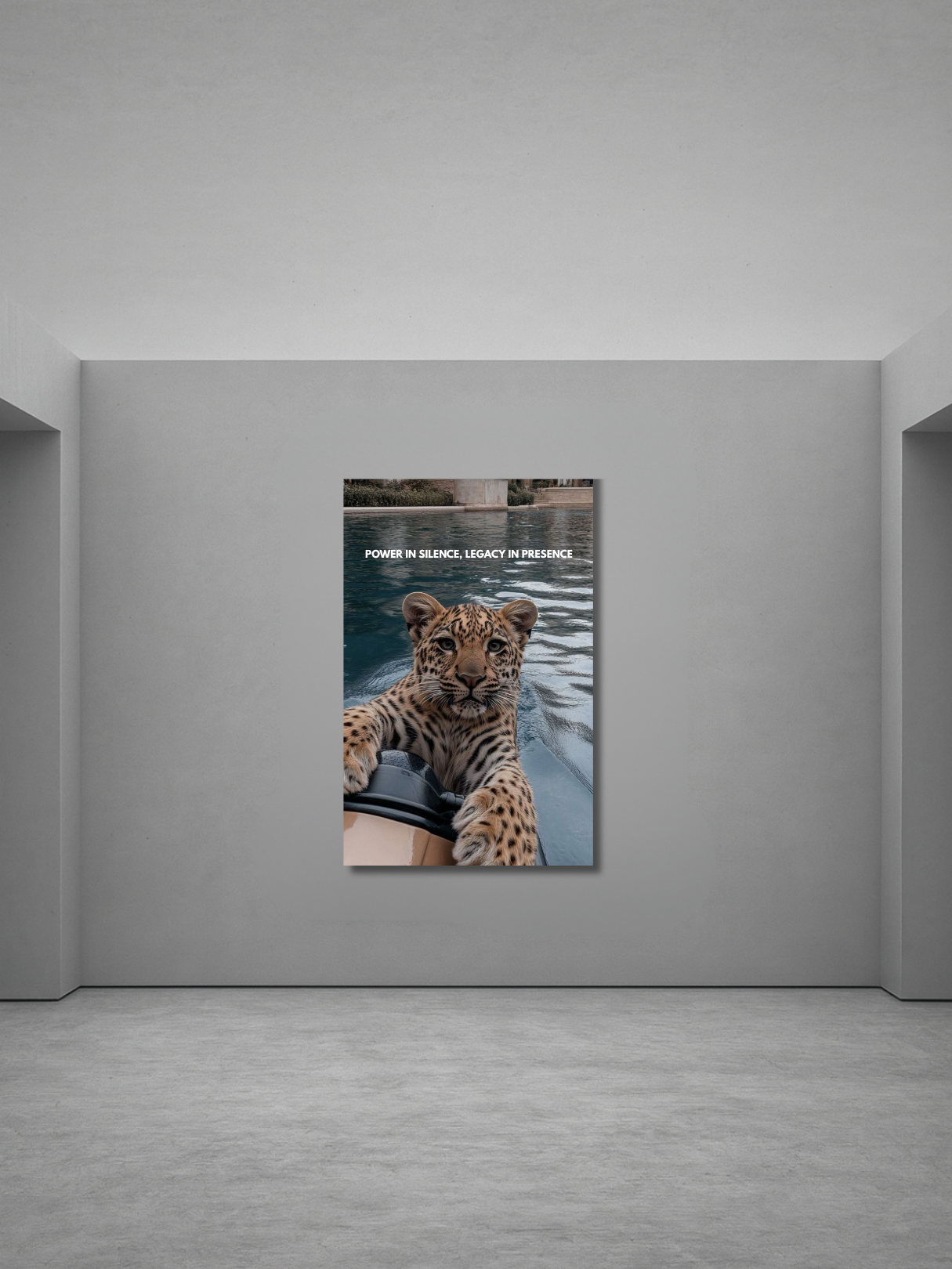 Majestic Curiosity – Leopard by the Water