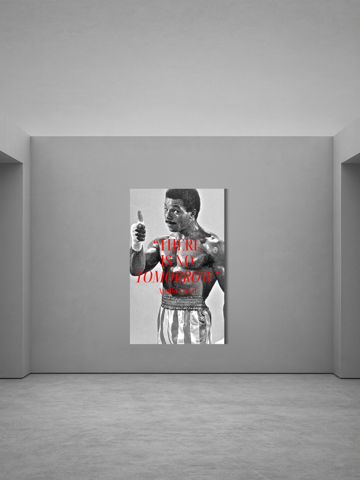 There Is No Tomorrow – Apollo Creed Canvas