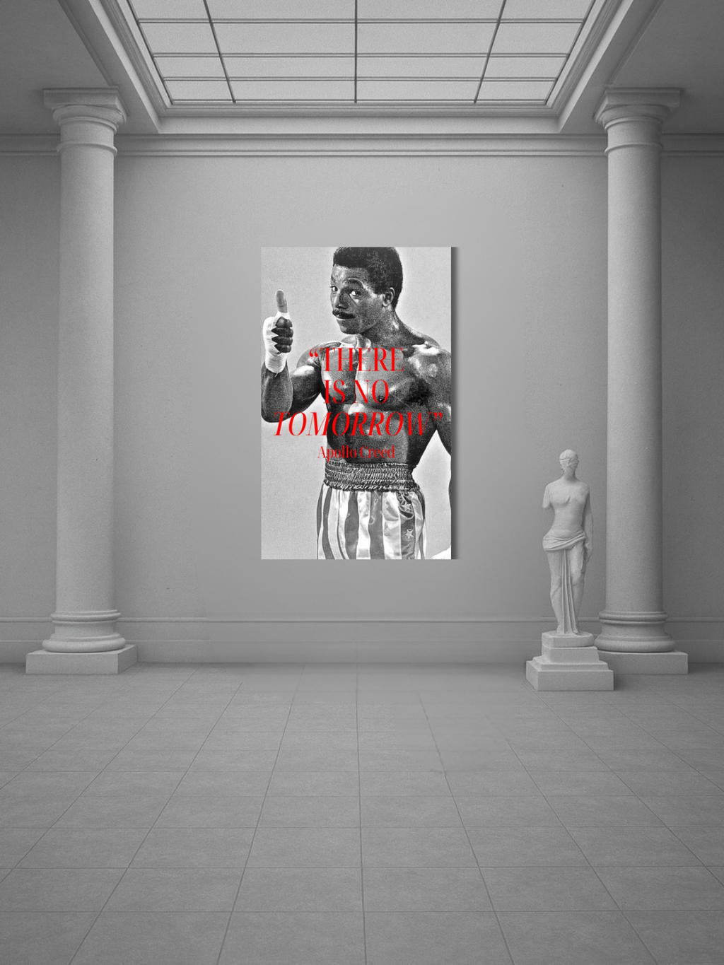 There Is No Tomorrow – Apollo Creed Canvas