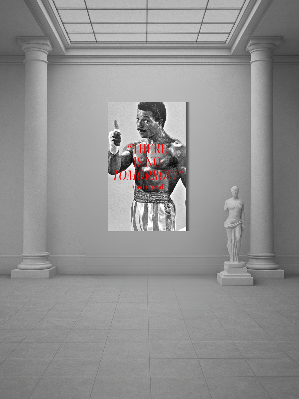 There Is No Tomorrow – Apollo Creed Canvas
